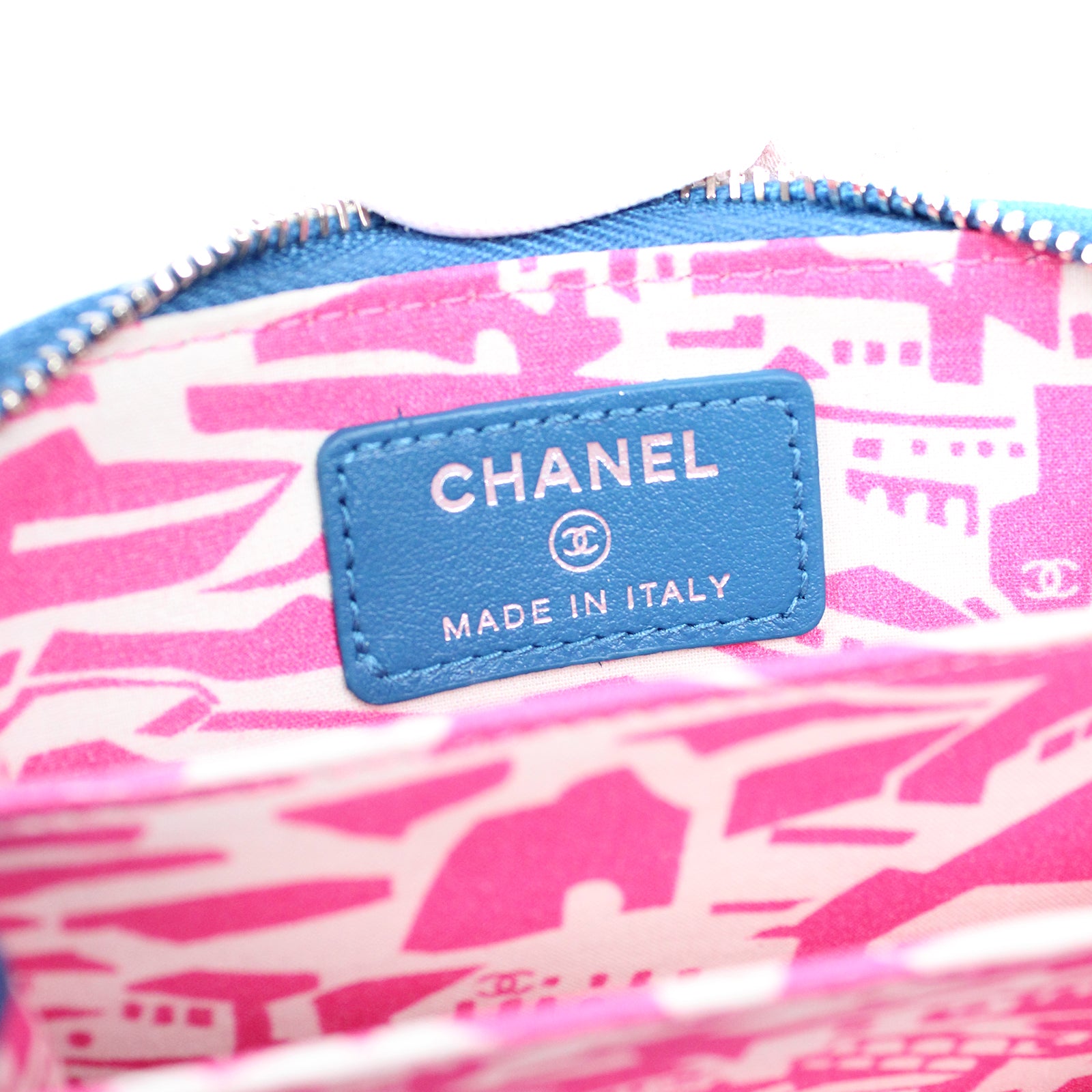 CHANEL - Portefeuille Zip Timeless