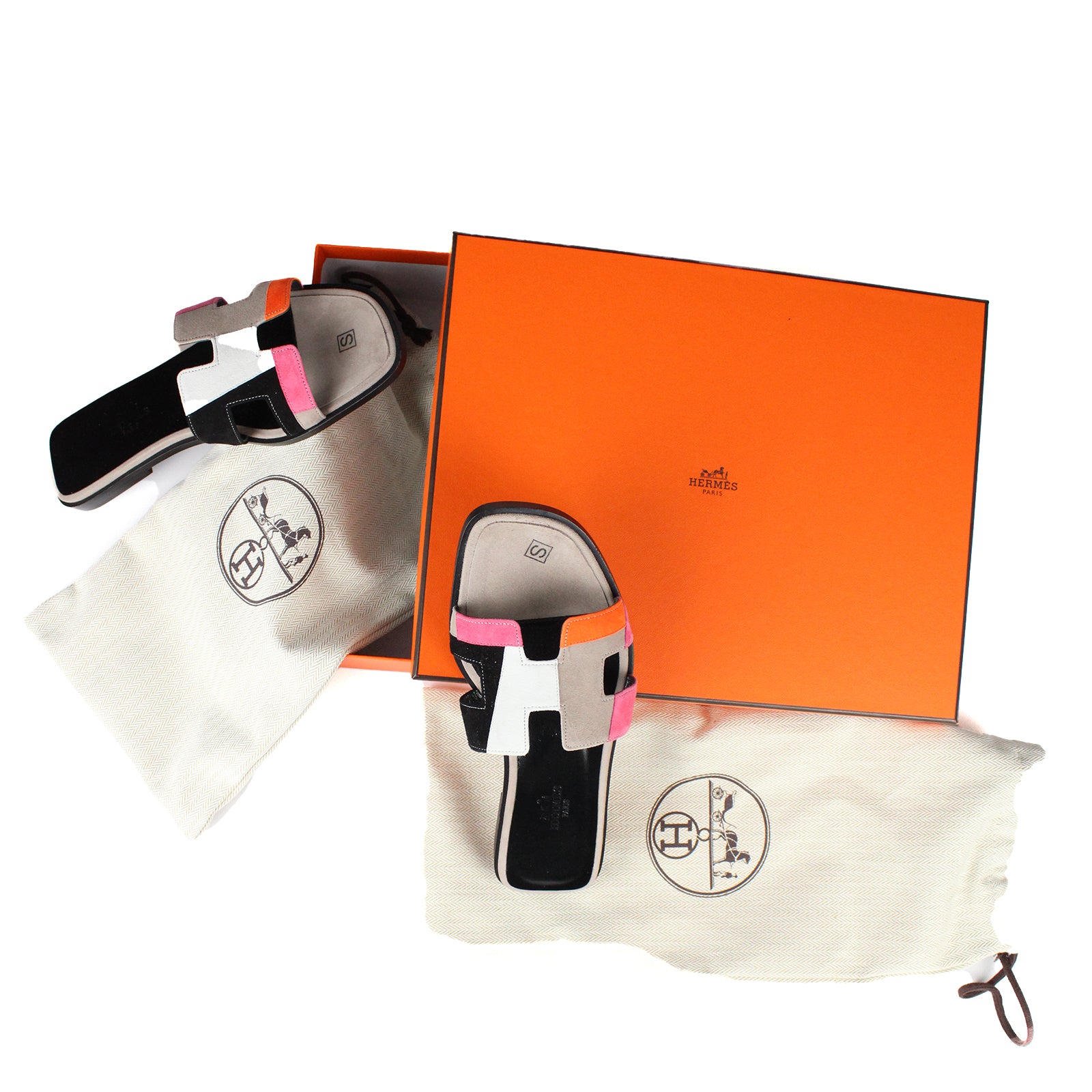 HERMÈS - Oran sandals (T36.5)