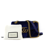 GUCCI - Sac à épaule GG Marmont small en velours
