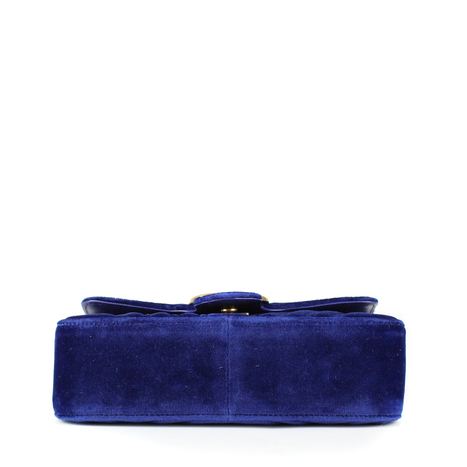 GUCCI - GG Marmont small velvet shoulder bag