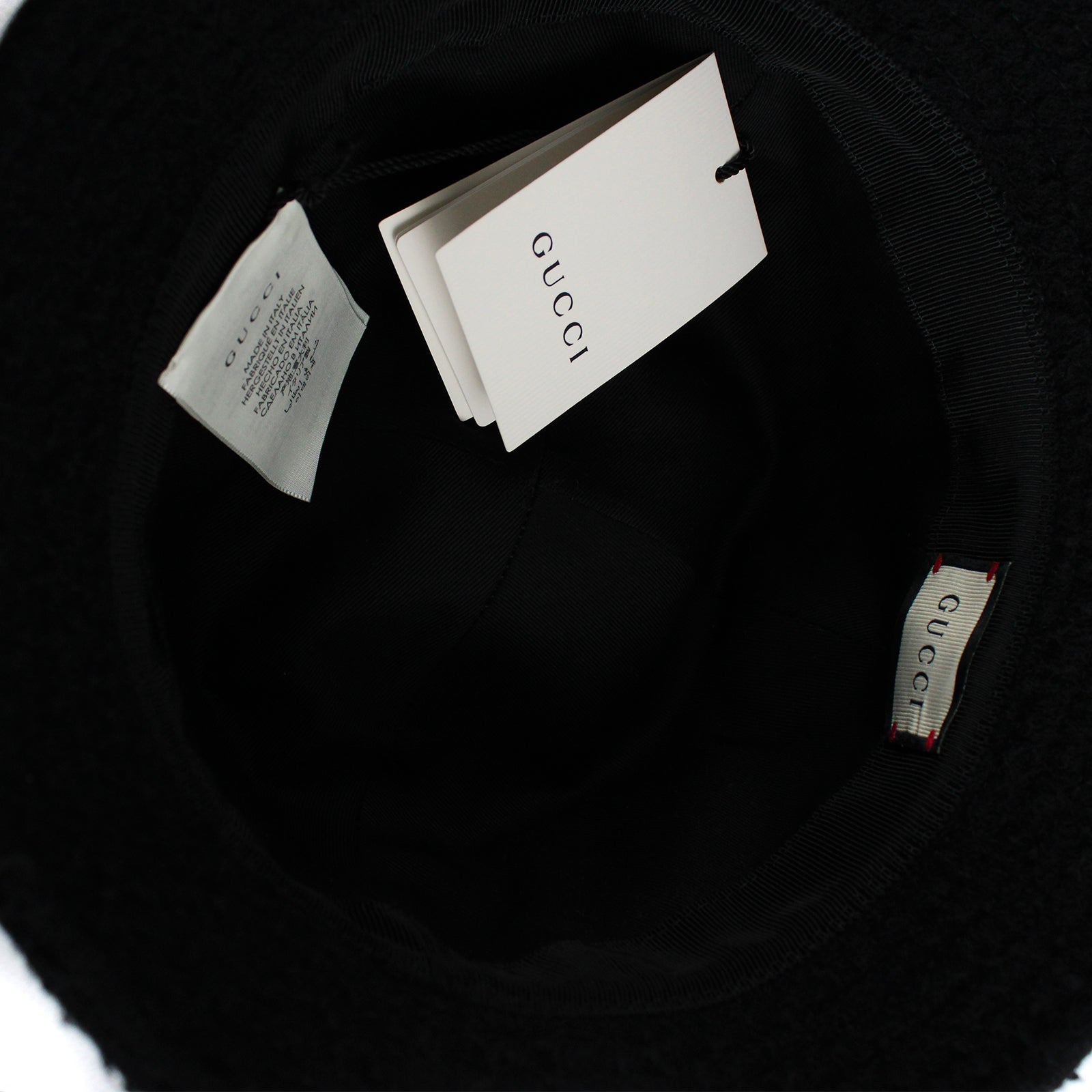 GUCCI - Tweed bucket hat