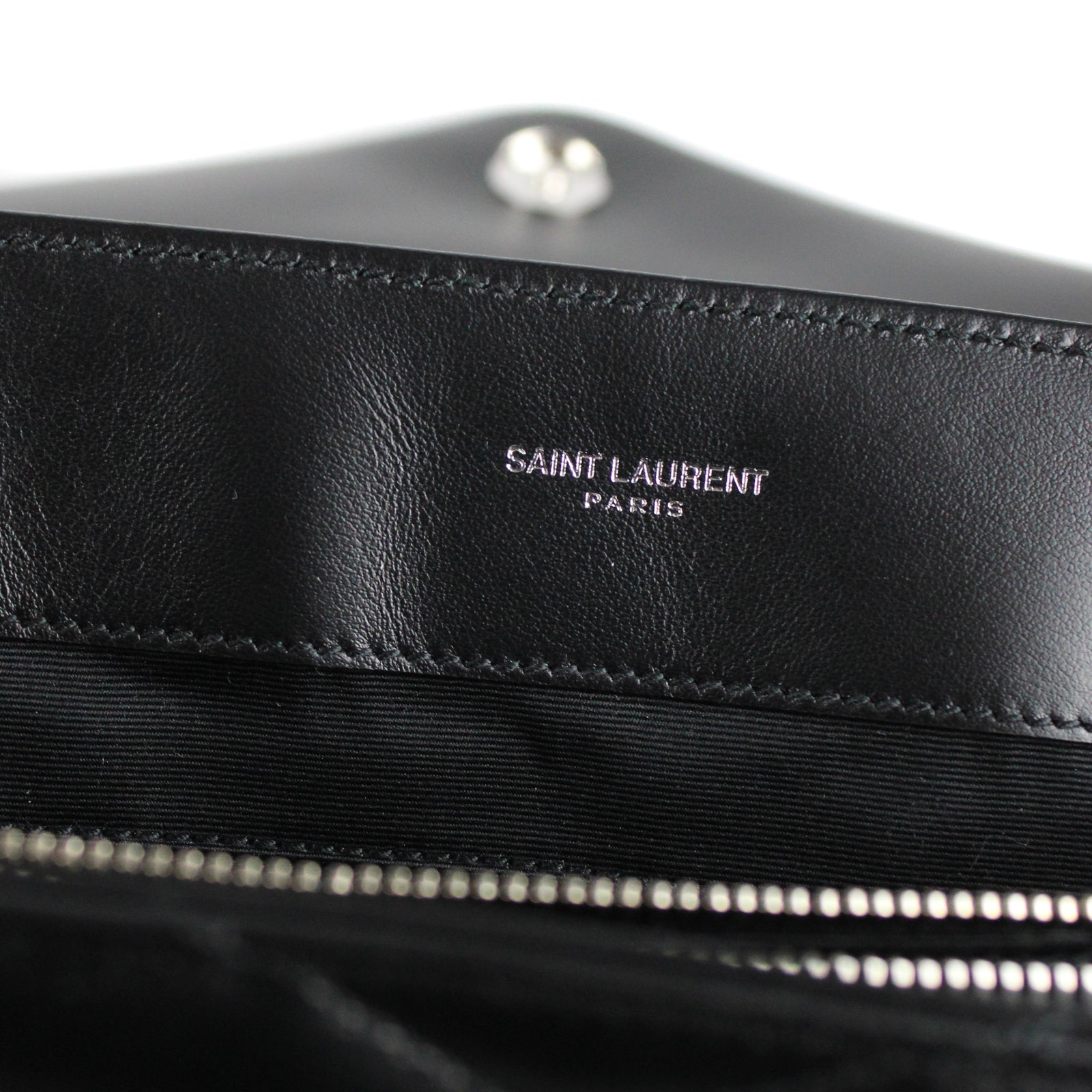 SAINT LAURENT - Loulou wide in quilted leather