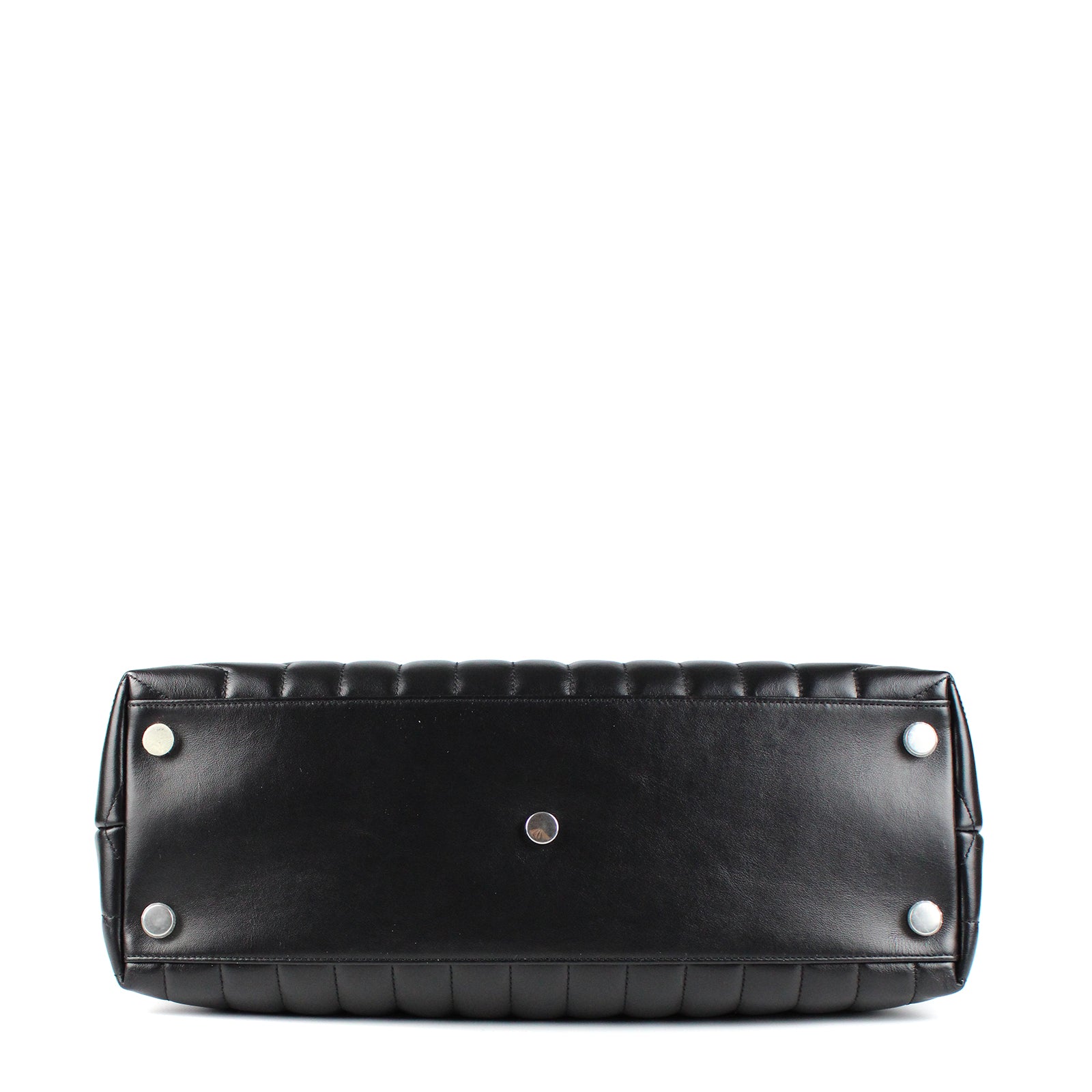 SAINT LAURENT - Loulou wide in quilted leather