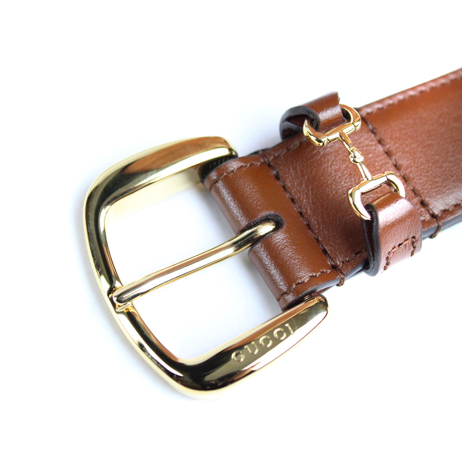GUCCI - Belt with horsebit details (T95)