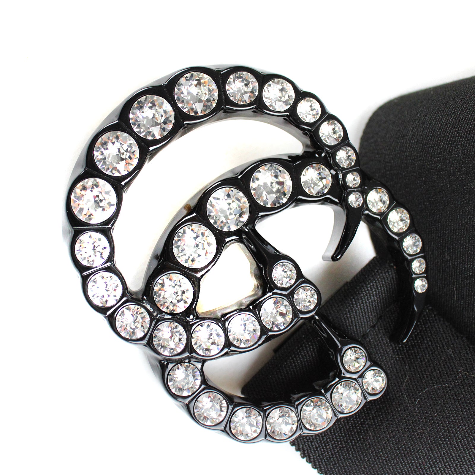 GUCCI - Adjustable rhinestone belt