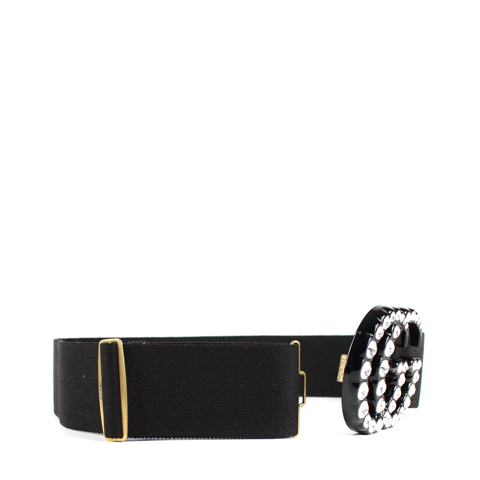 GUCCI - Adjustable rhinestone belt