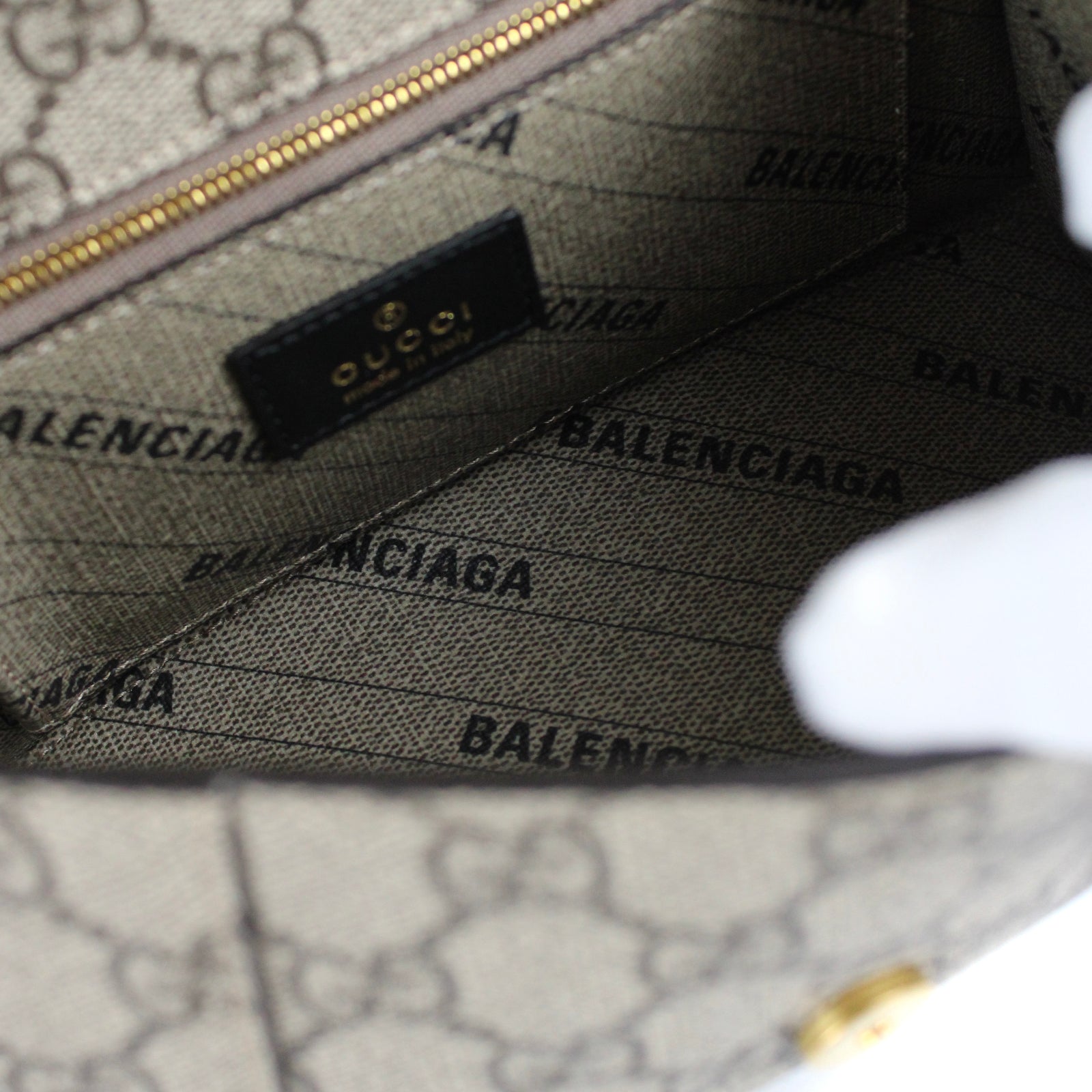 GUCCI - Hourglass bag Gucci x Balenciaga