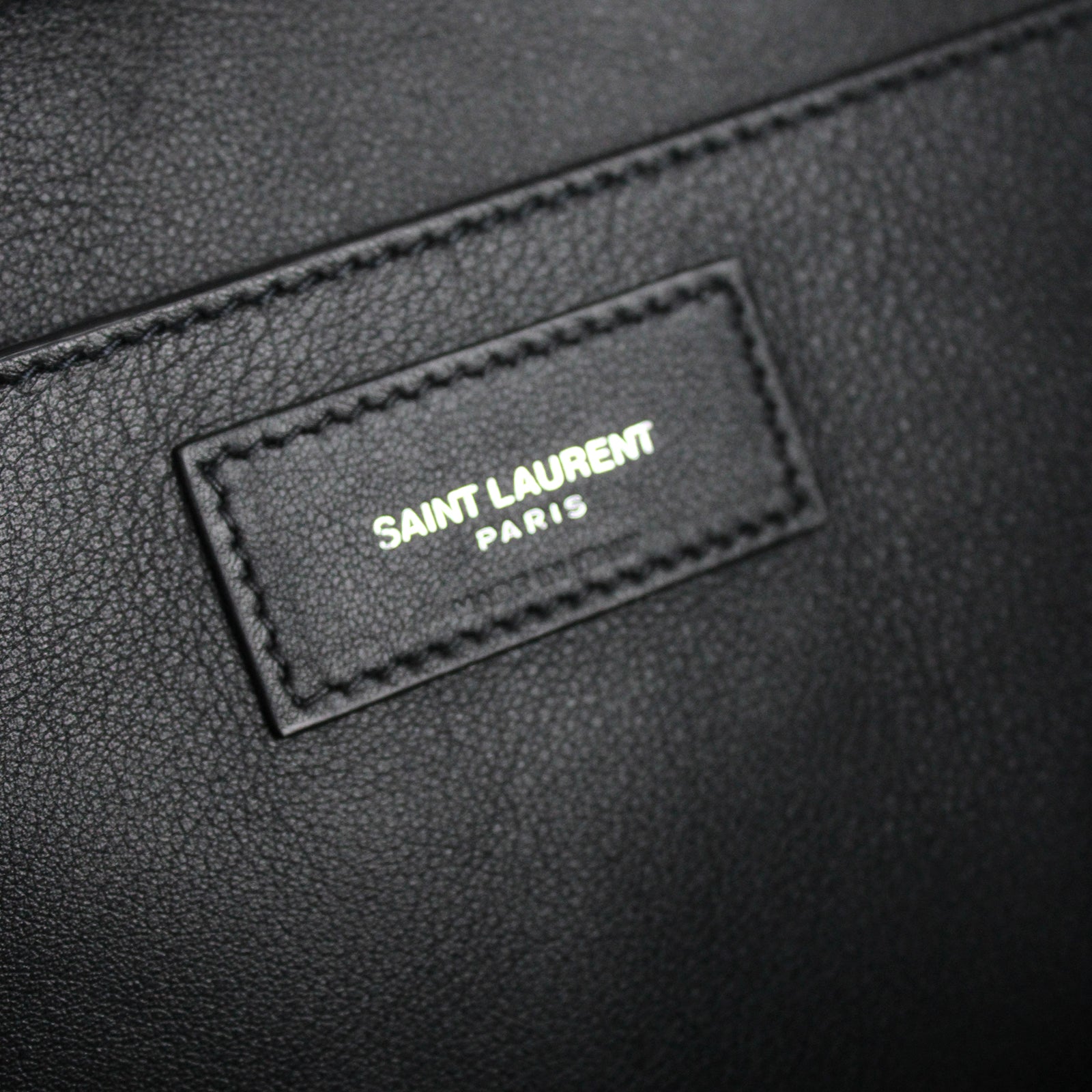 SAINT LAURENT - YSL monogram tote bag 