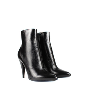 SAINT LAURENT - Heeled ankle boots (T38)