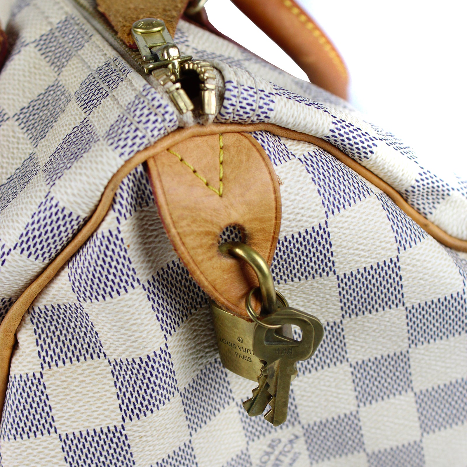 LOUIS VUITTON - Speedy 30 Damier Azur