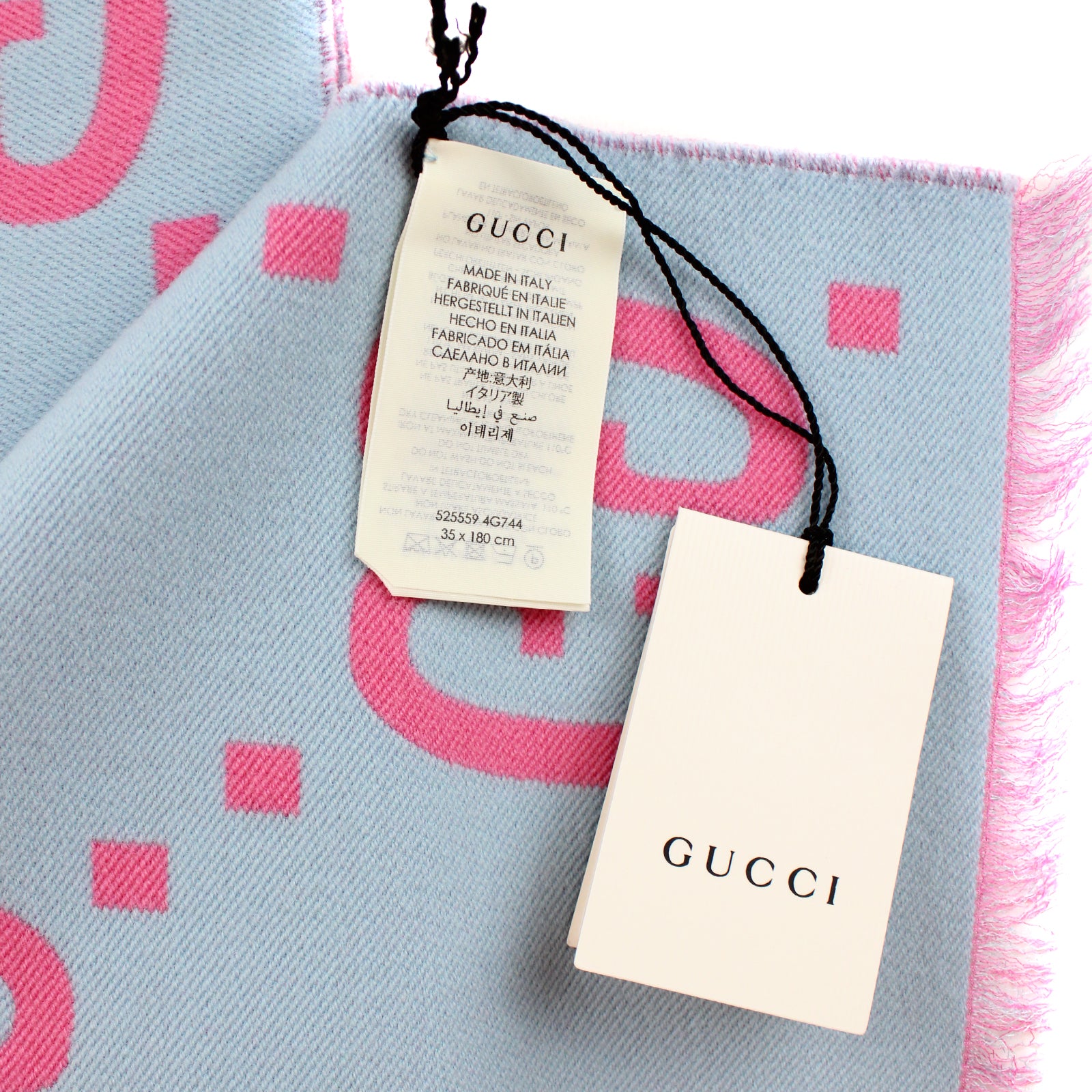GUCCI - GG knit scarf