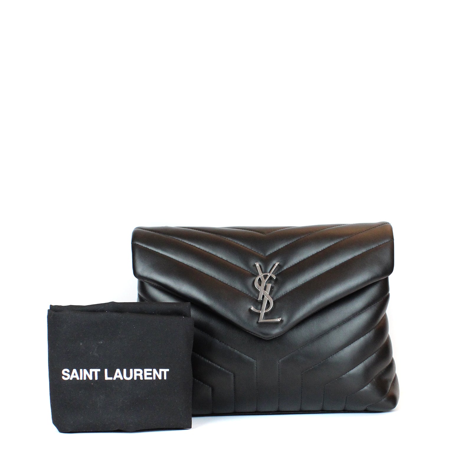 SAINT LAURENT - Loulou medium in quilted leather