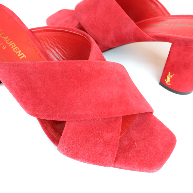 SAINT LAURENT - Mules Loulou (T37)