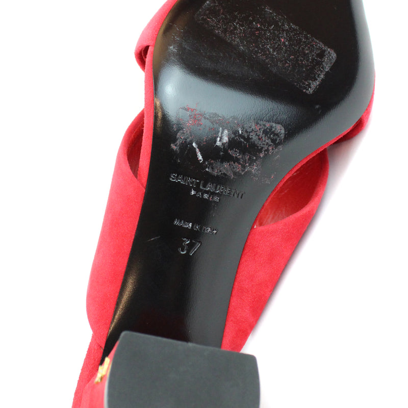 SAINT LAURENT - Mules Loulou (T37)