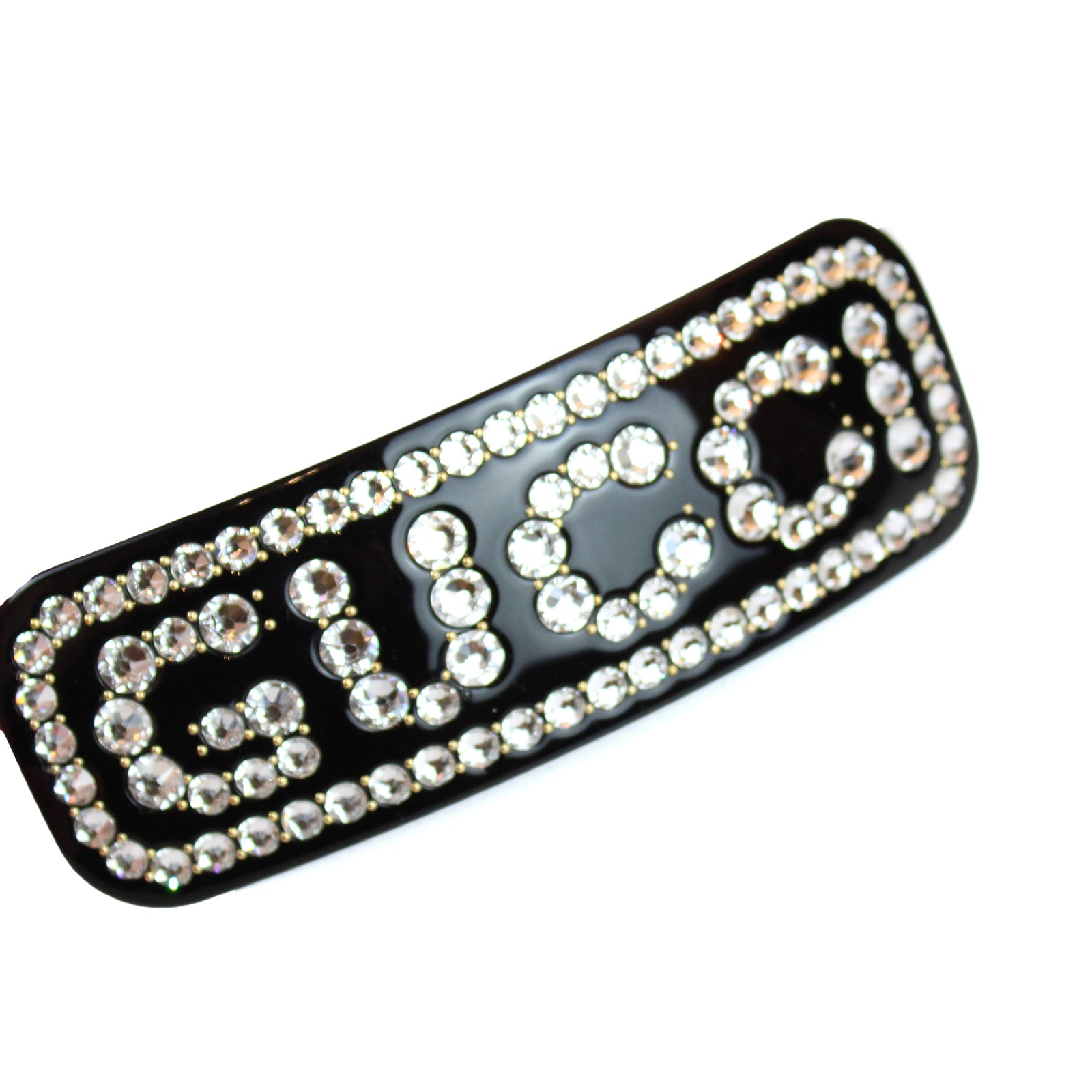 GUCCI - Barrette XXL en strass