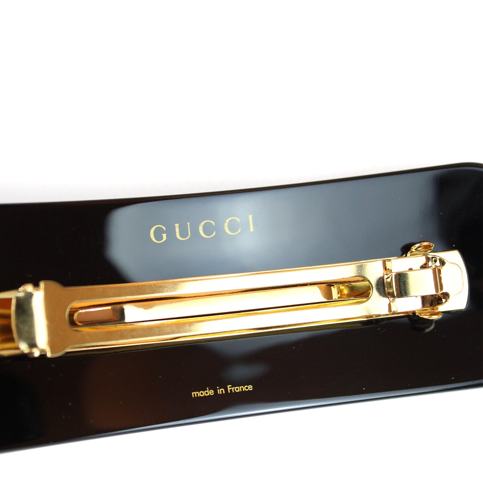 GUCCI - Barrette XXL en strass
