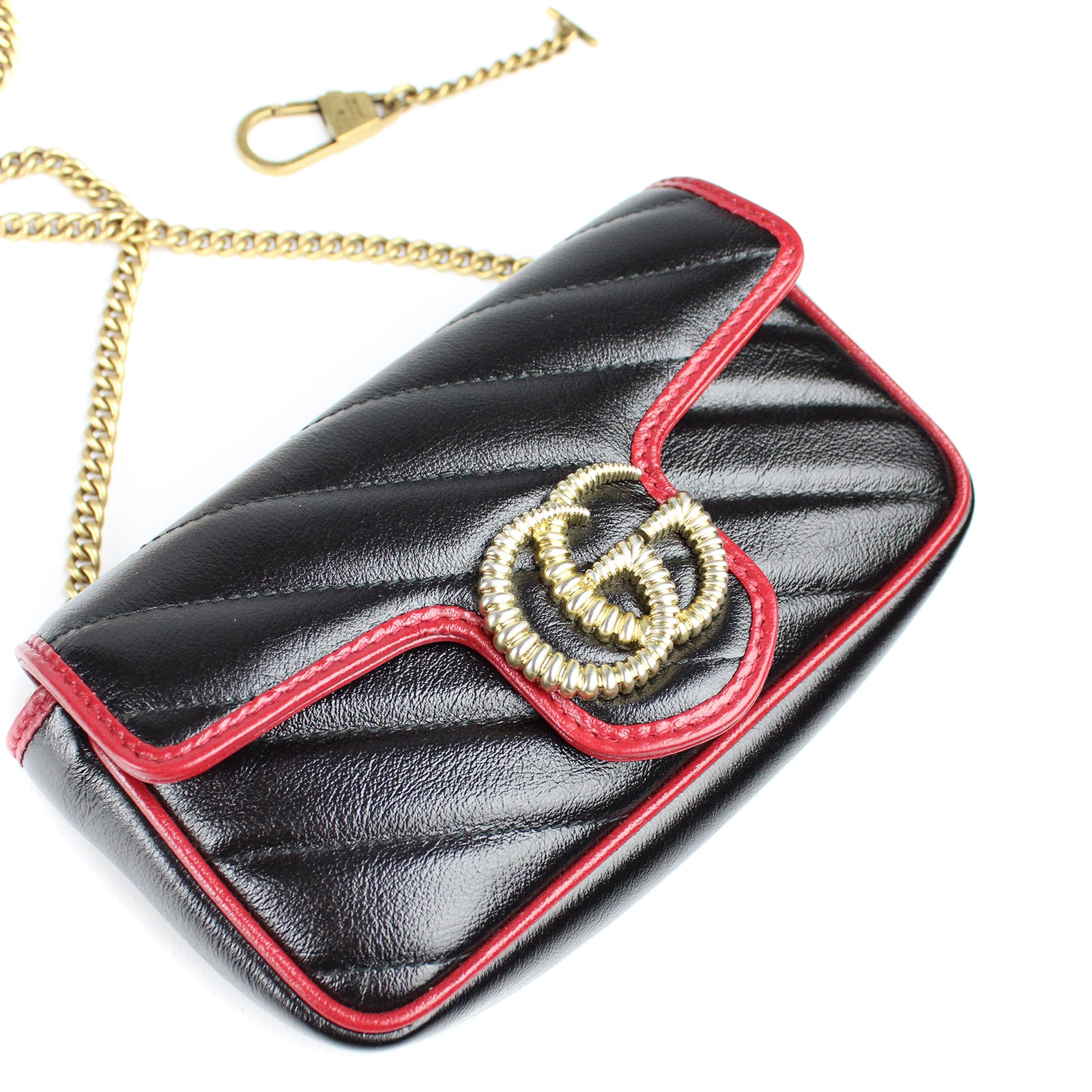 GUCCI - Sac super mini GG Marmont