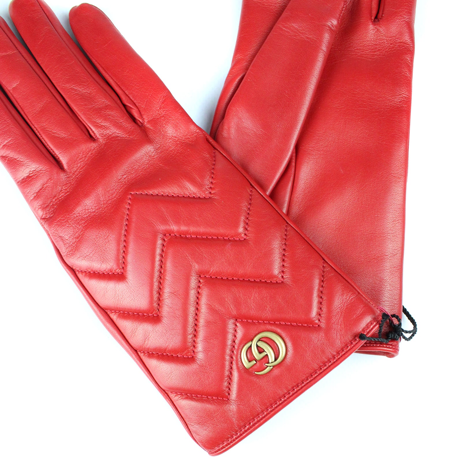 GUCCI - Gants GG Marmont (L)
