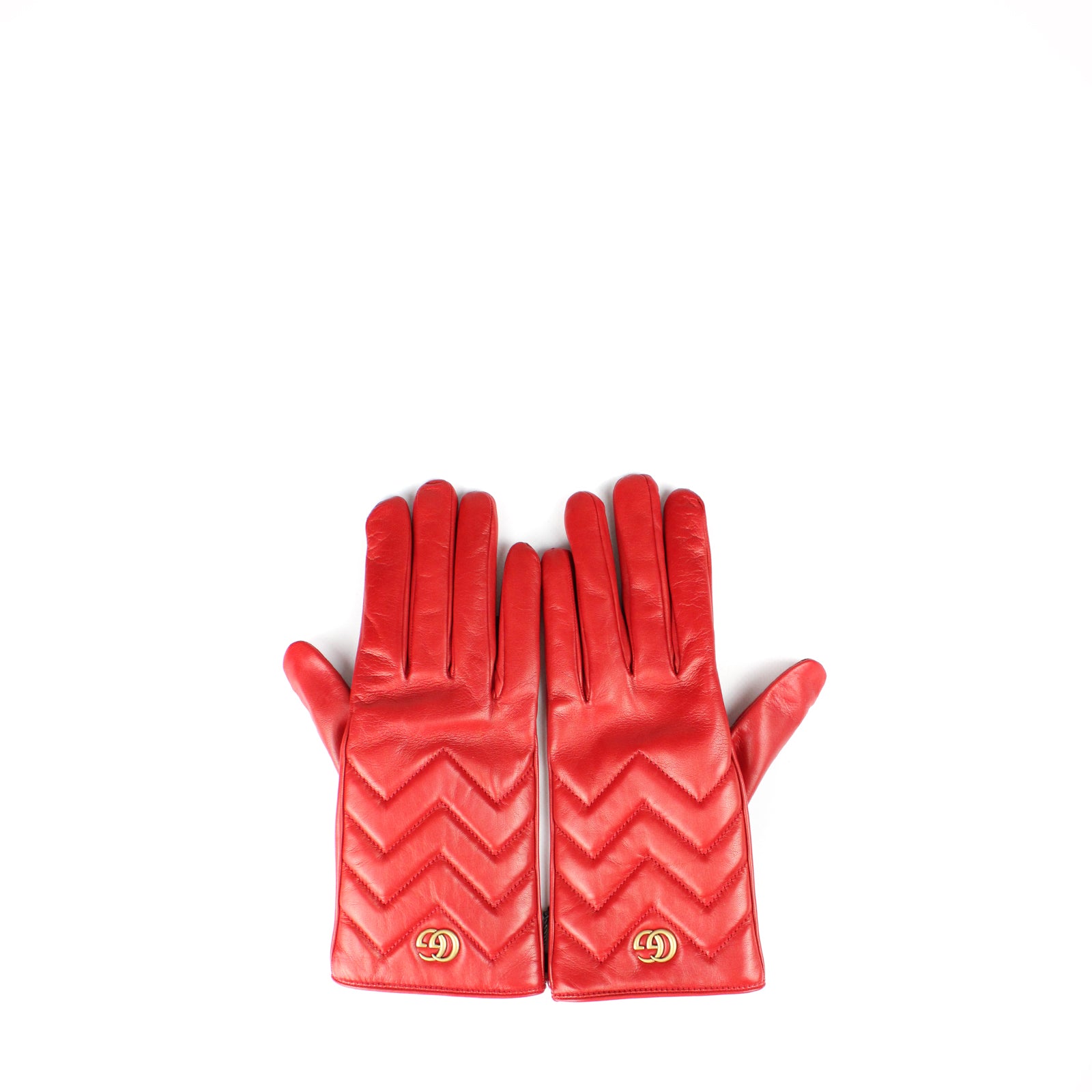 GUCCI - Gants GG Marmont (L)