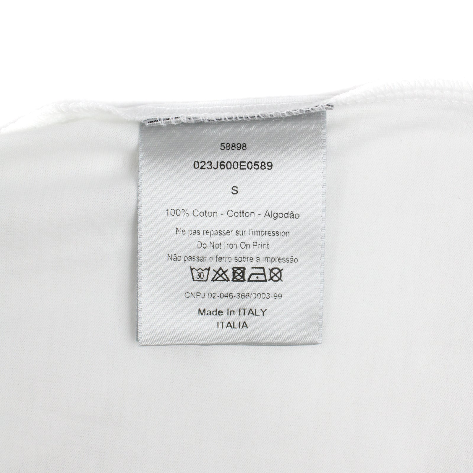 DIOR - DIOR x Daniel Arsham T-shirt (S)
