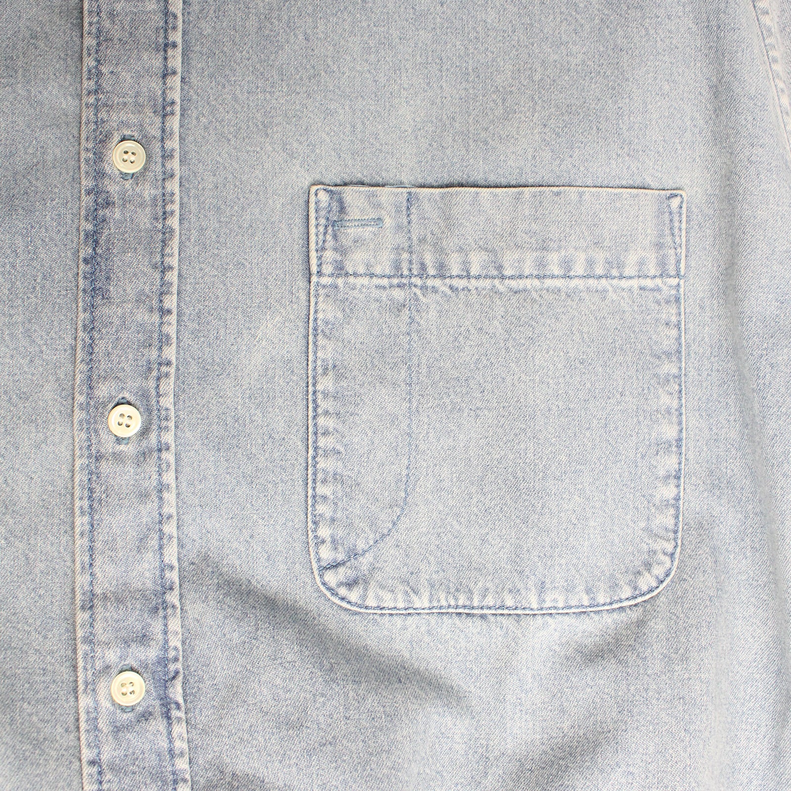 BALENCIAGA - Robe chemise en denim (T41)