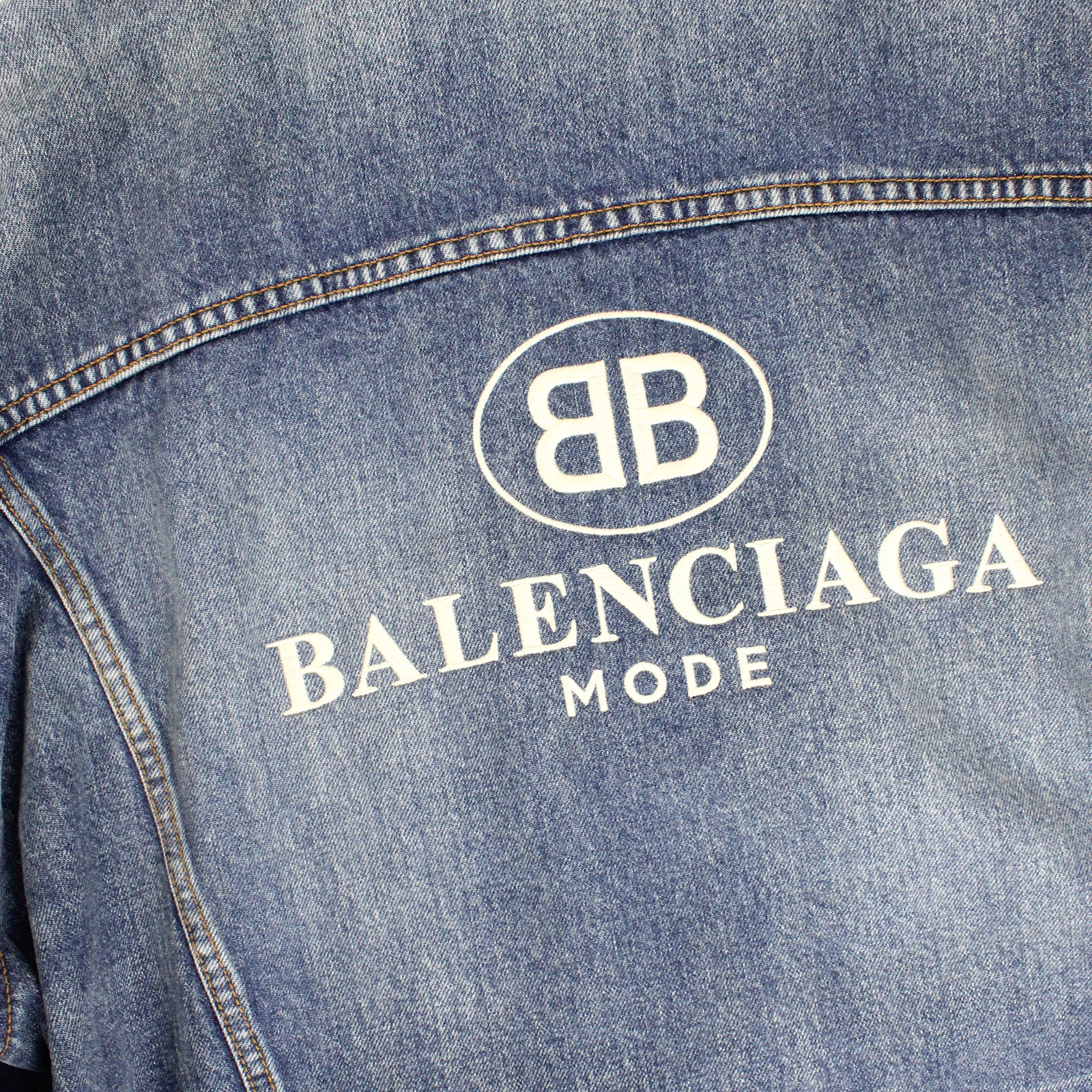 BALENCIAGA - Veste en denim (48 / M)