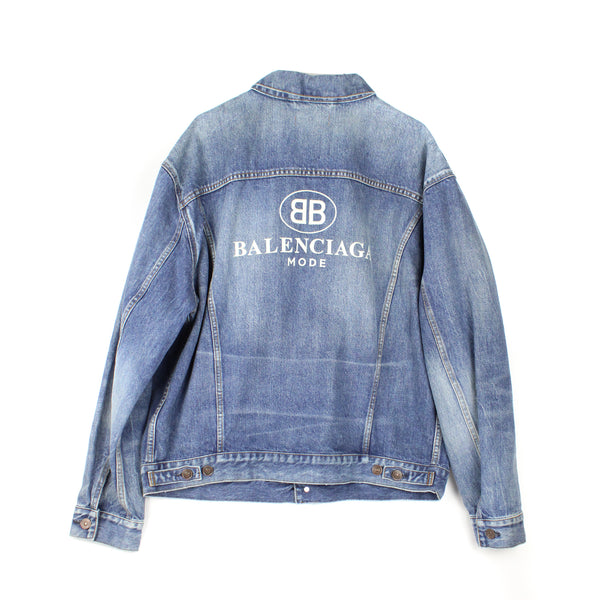 BALENCIAGA - Veste en denim (48 / M)