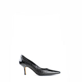 CHANEL - Escarpins en cuir noir matelassé (T40)