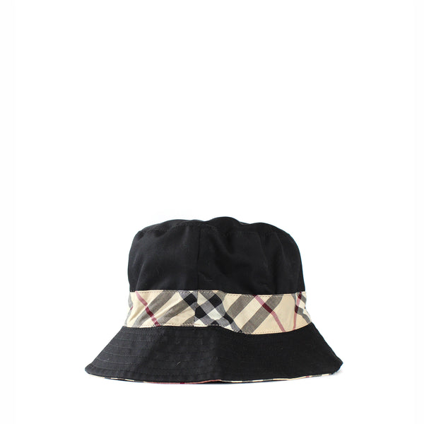 BURBERRY - Bob réversible en coton