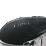 CHANEL - Bottines en cuir verni (T38)