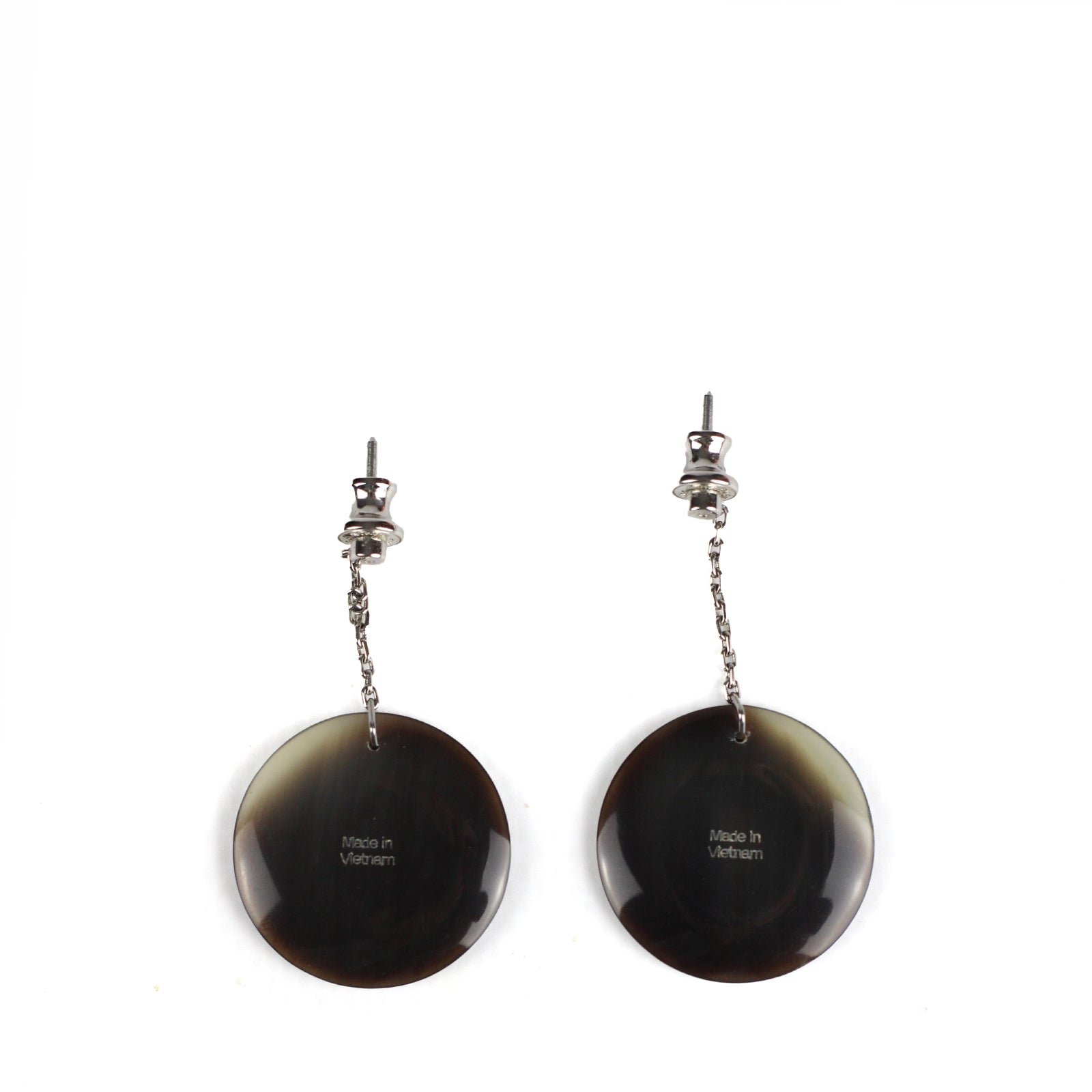HERMÈS - Horn earrings