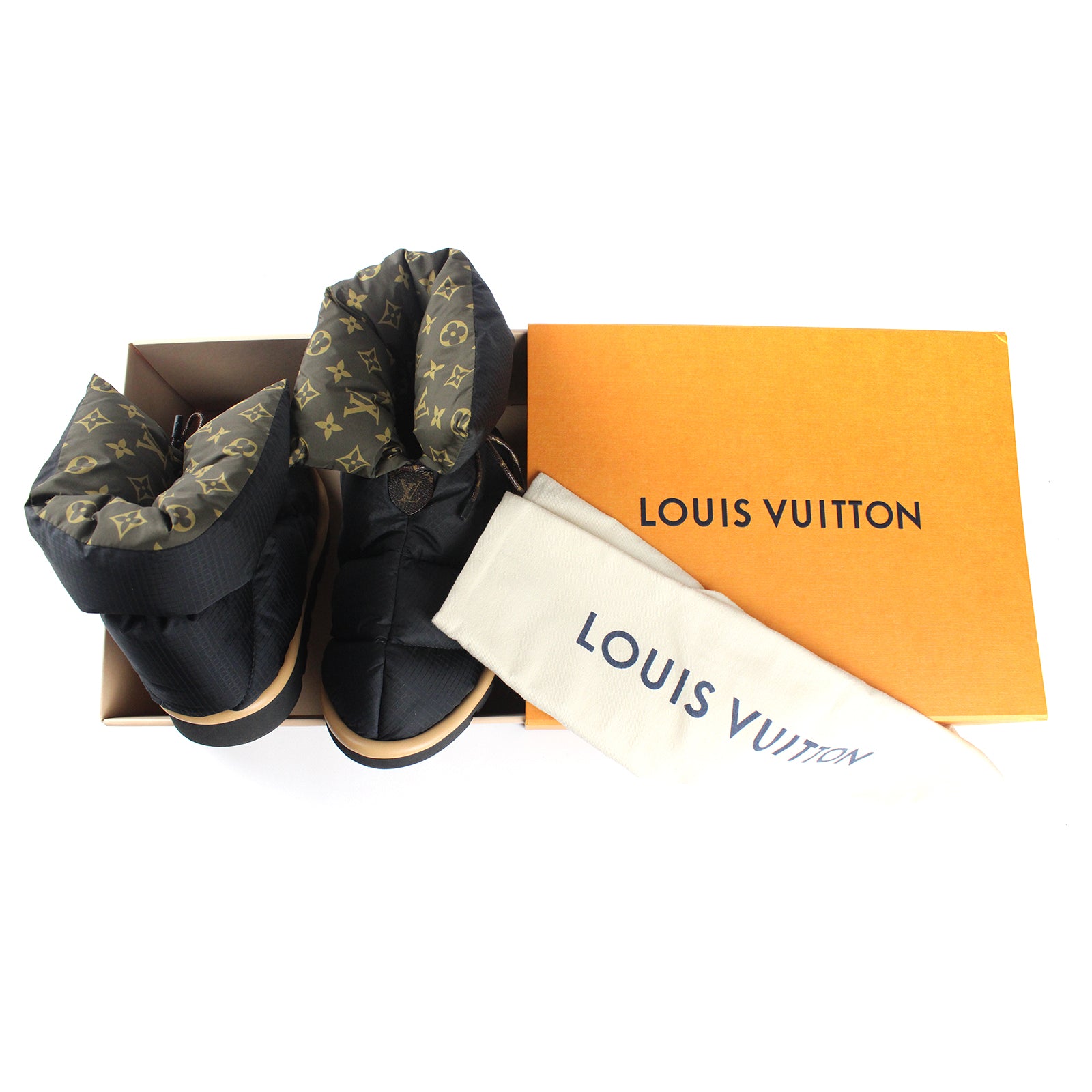 LOUIS VUITTON - Pillow flat ankle boots (T41)