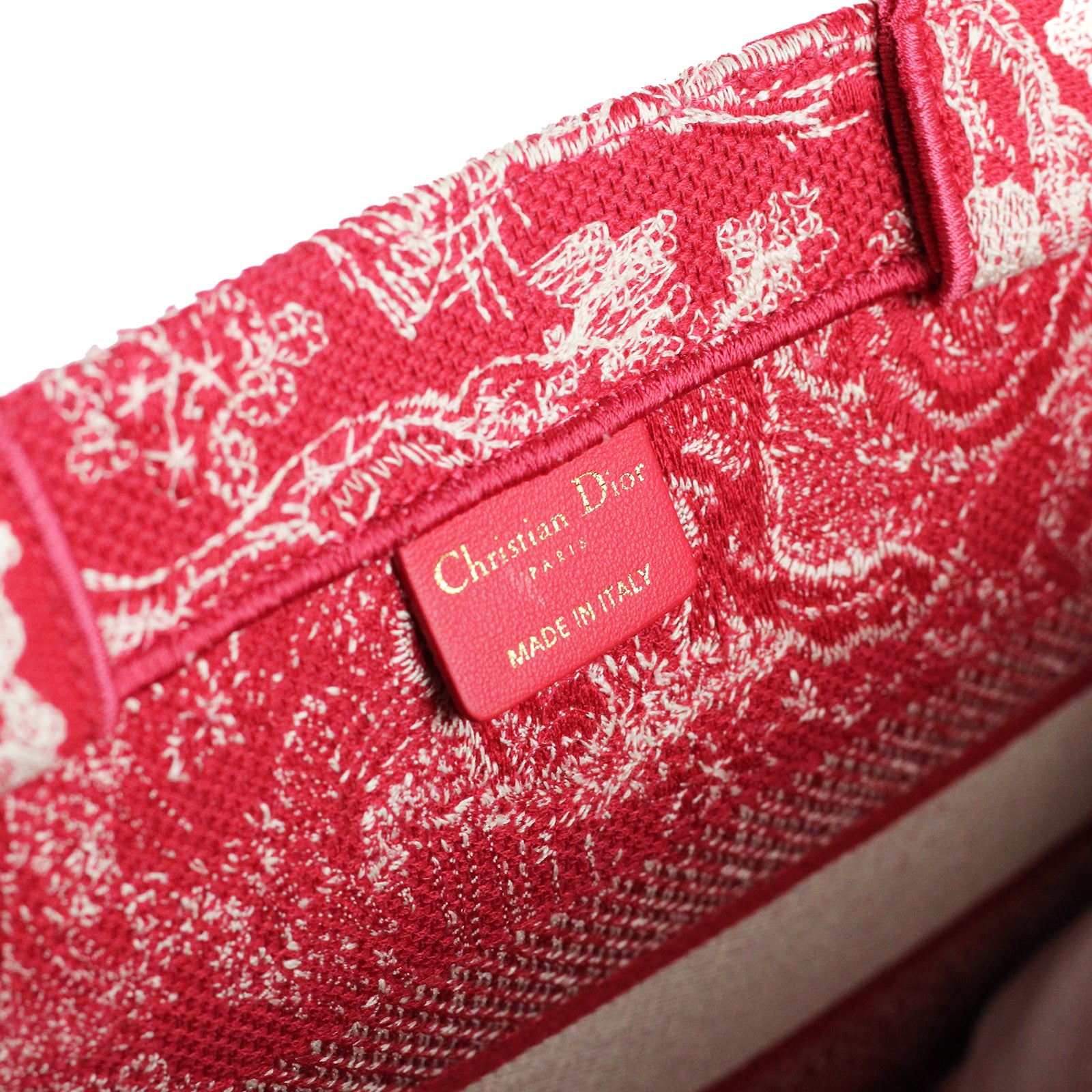 DIOR - Book Tote Medium Toile de Jouy