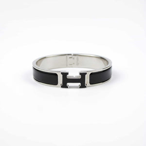 Black Clic H bracelet