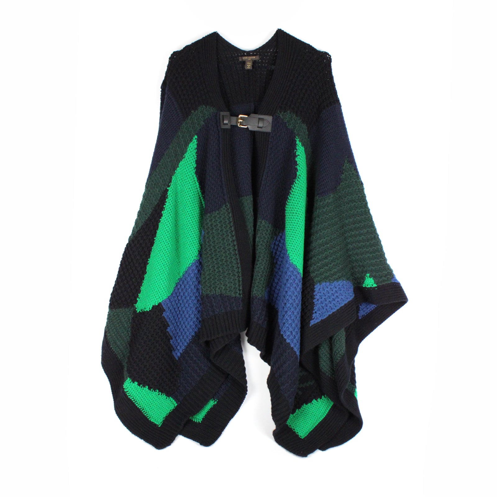 LOUIS VUITTON - Cape en laine