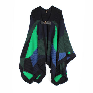 LOUIS VUITTON - Cape en laine