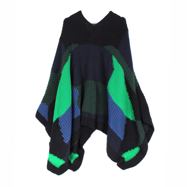 LOUIS VUITTON - Cape en laine