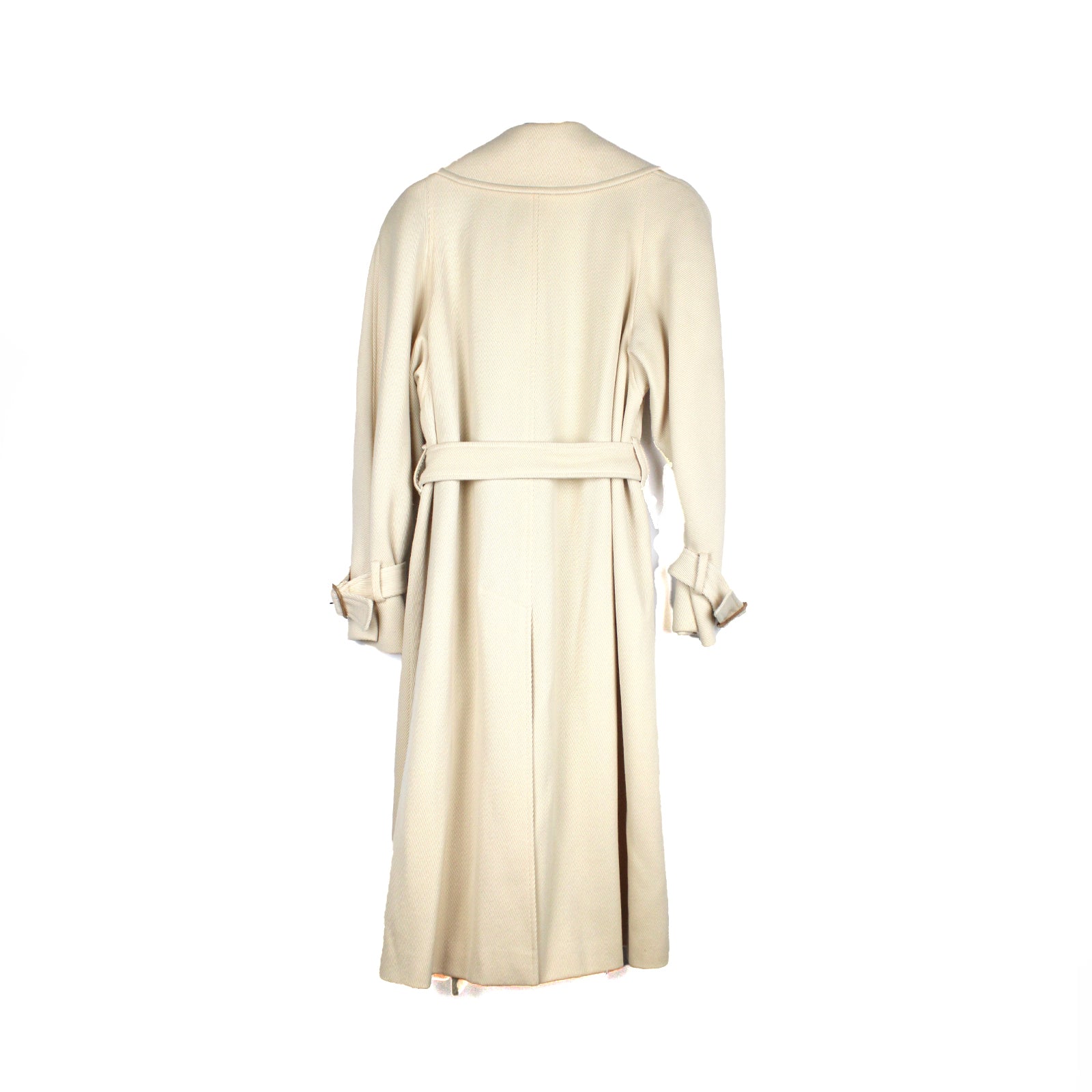 Beige wool coat (T44)