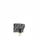 DIOR - Petit portefeuille Saddle chaîne