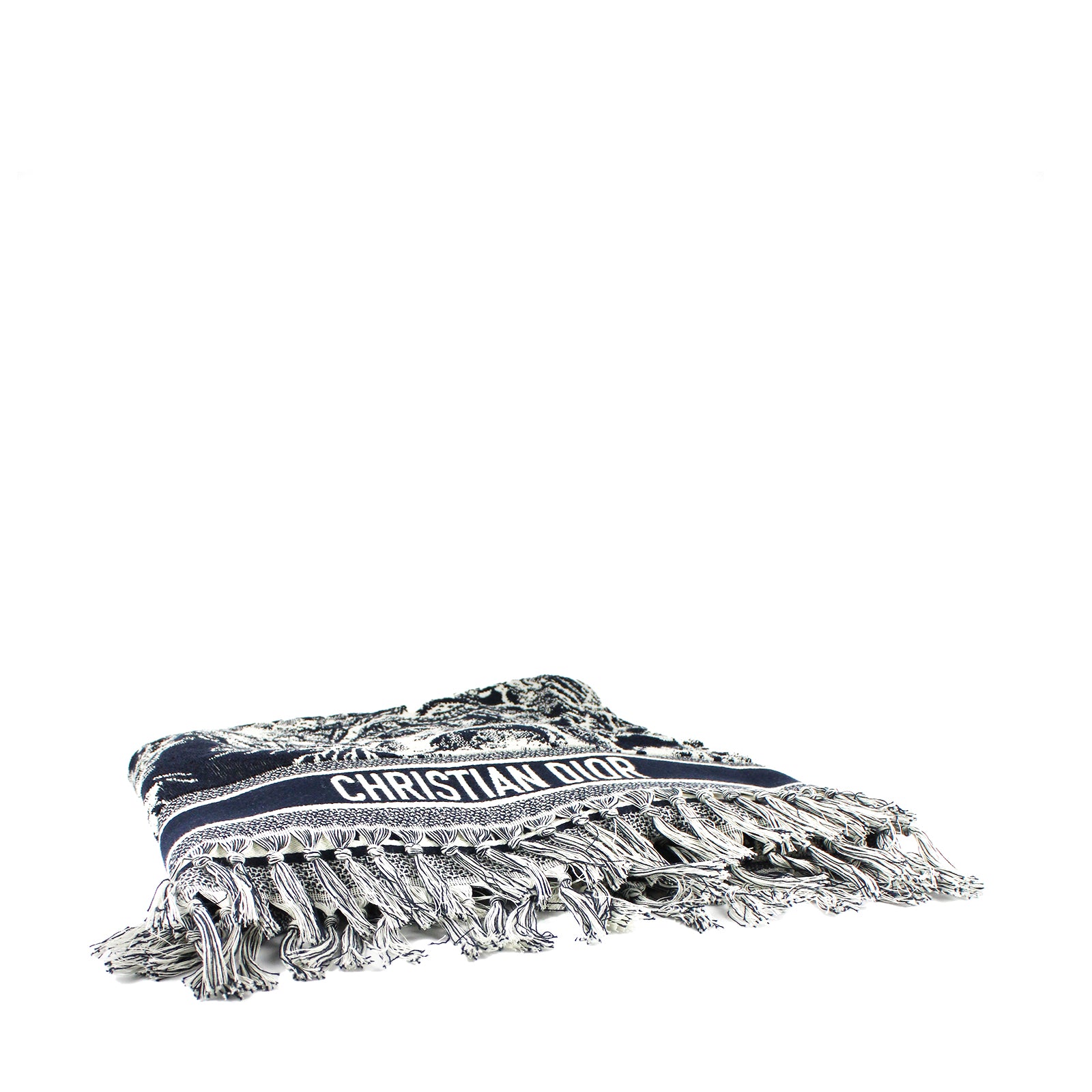 Serviette de bain Toile de Jouy reverse