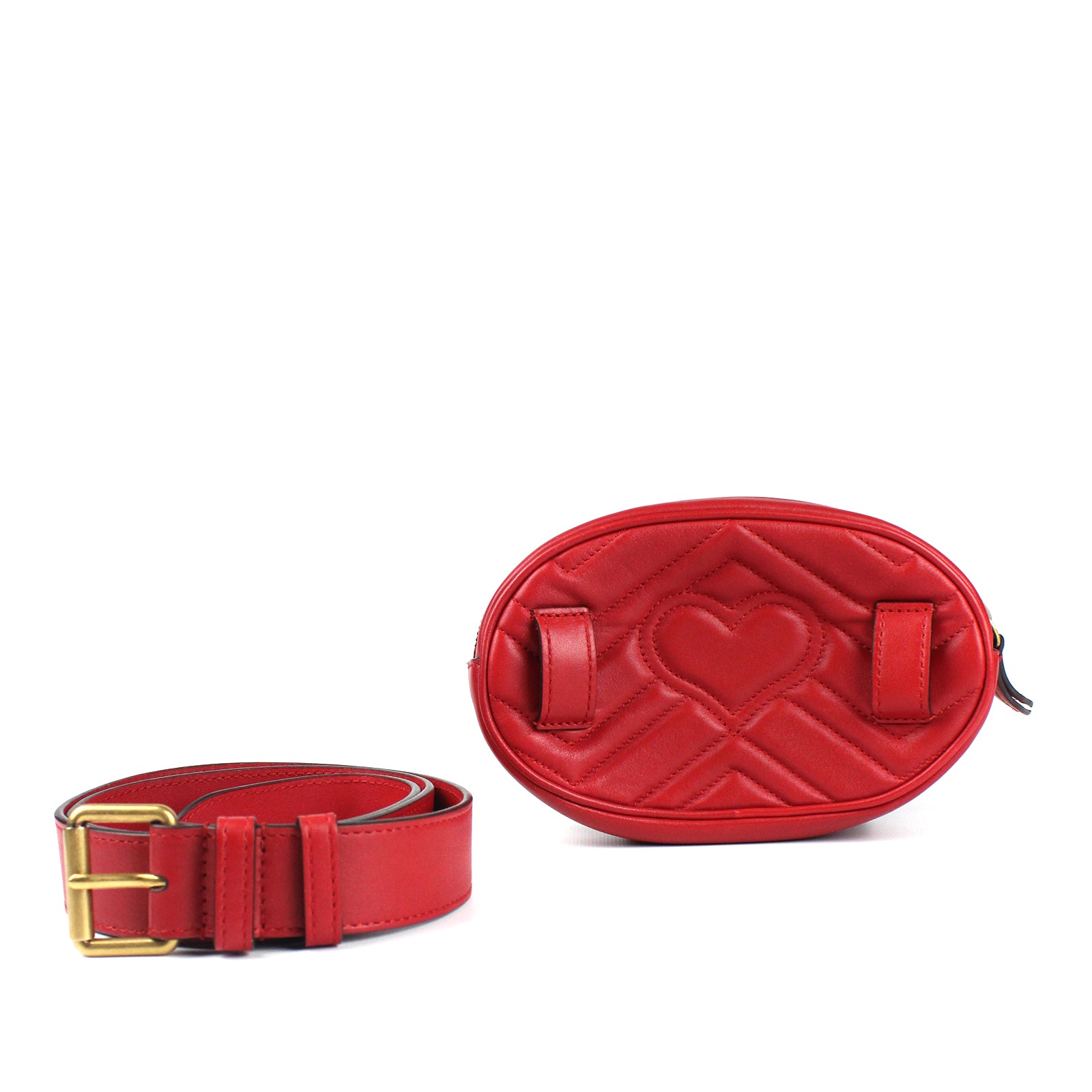 Sac banane en cuir Marmont