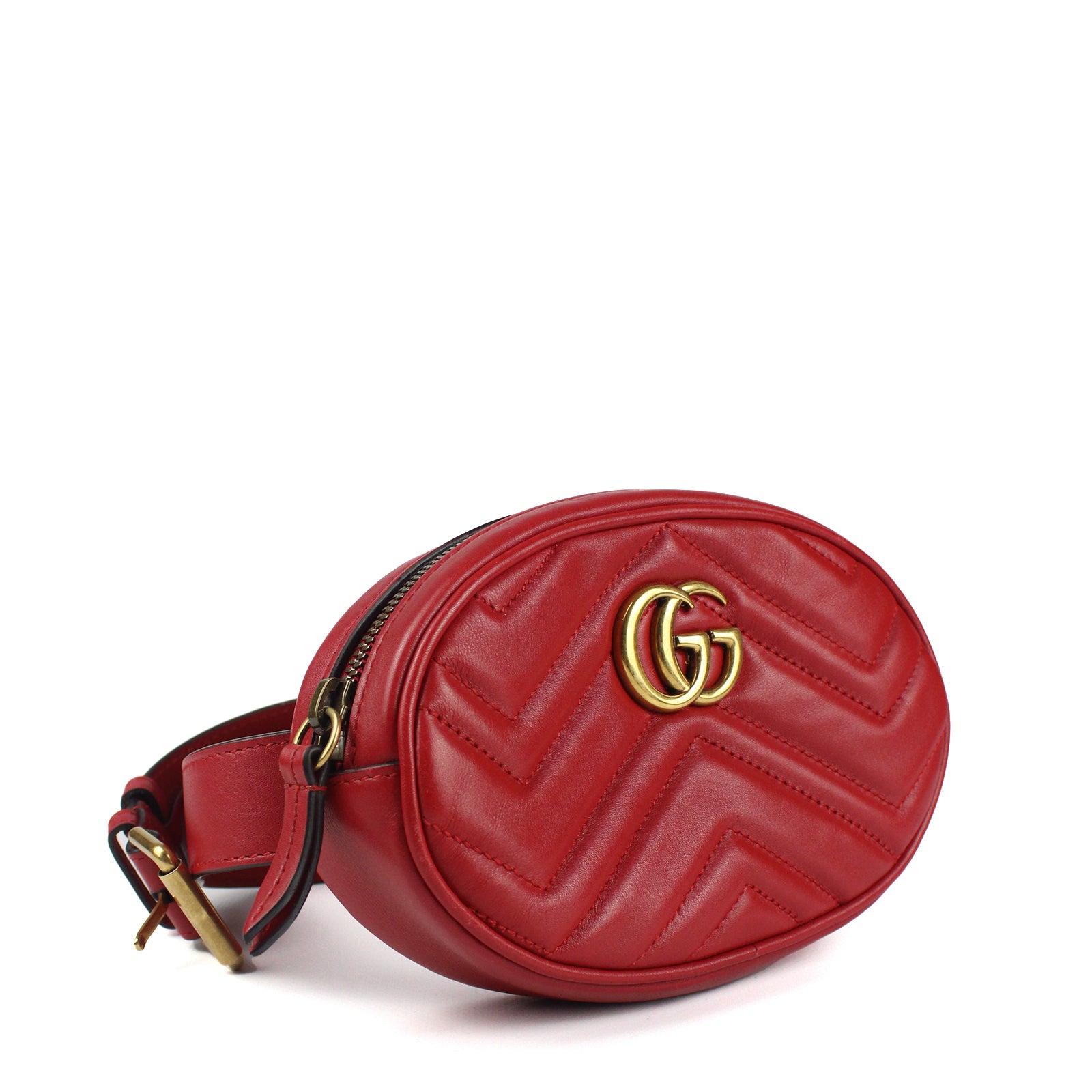 Sac banane en cuir Marmont