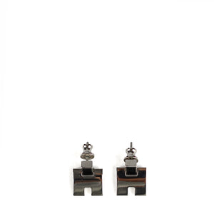 HERMÈS - H earrings