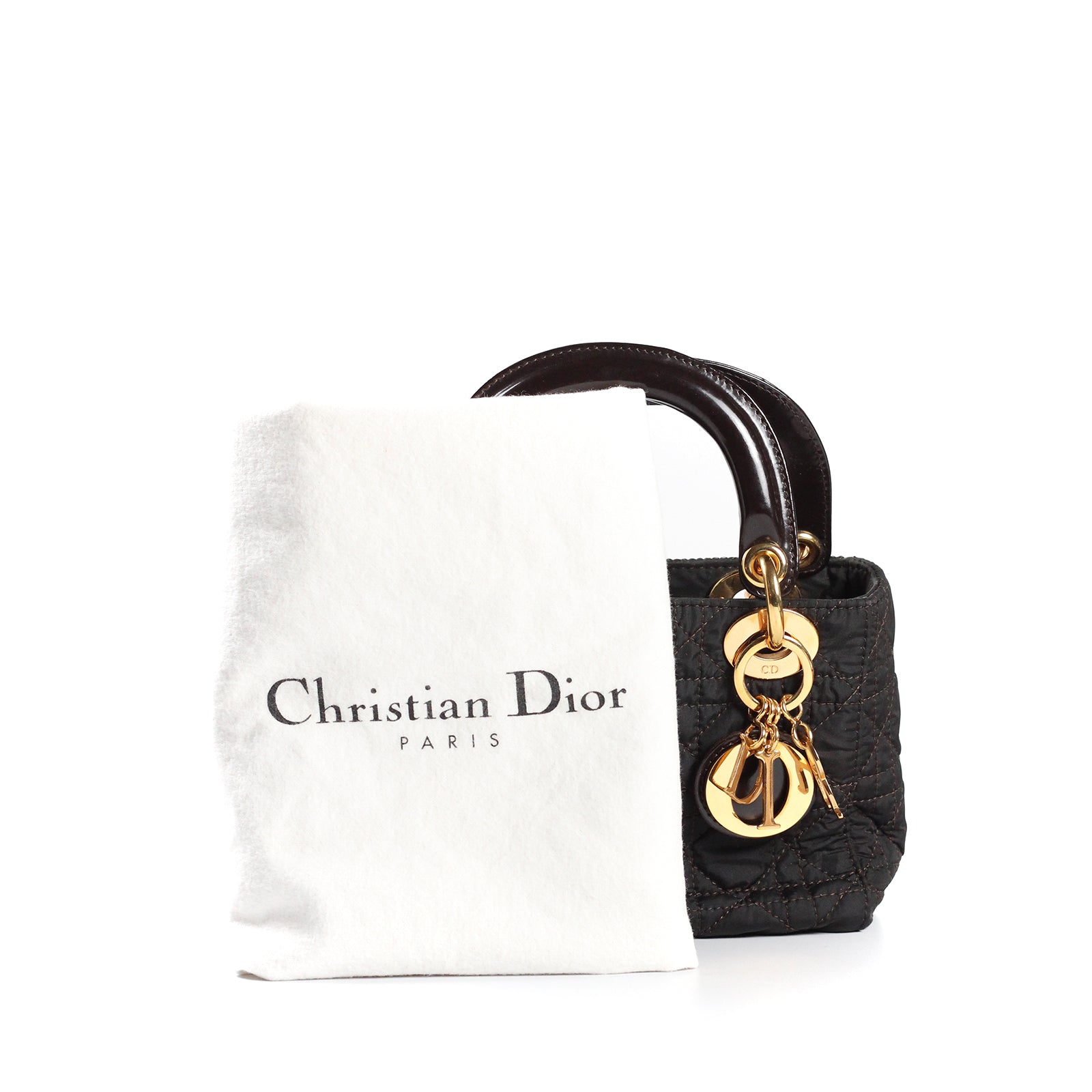 Lady Dior mini en toile