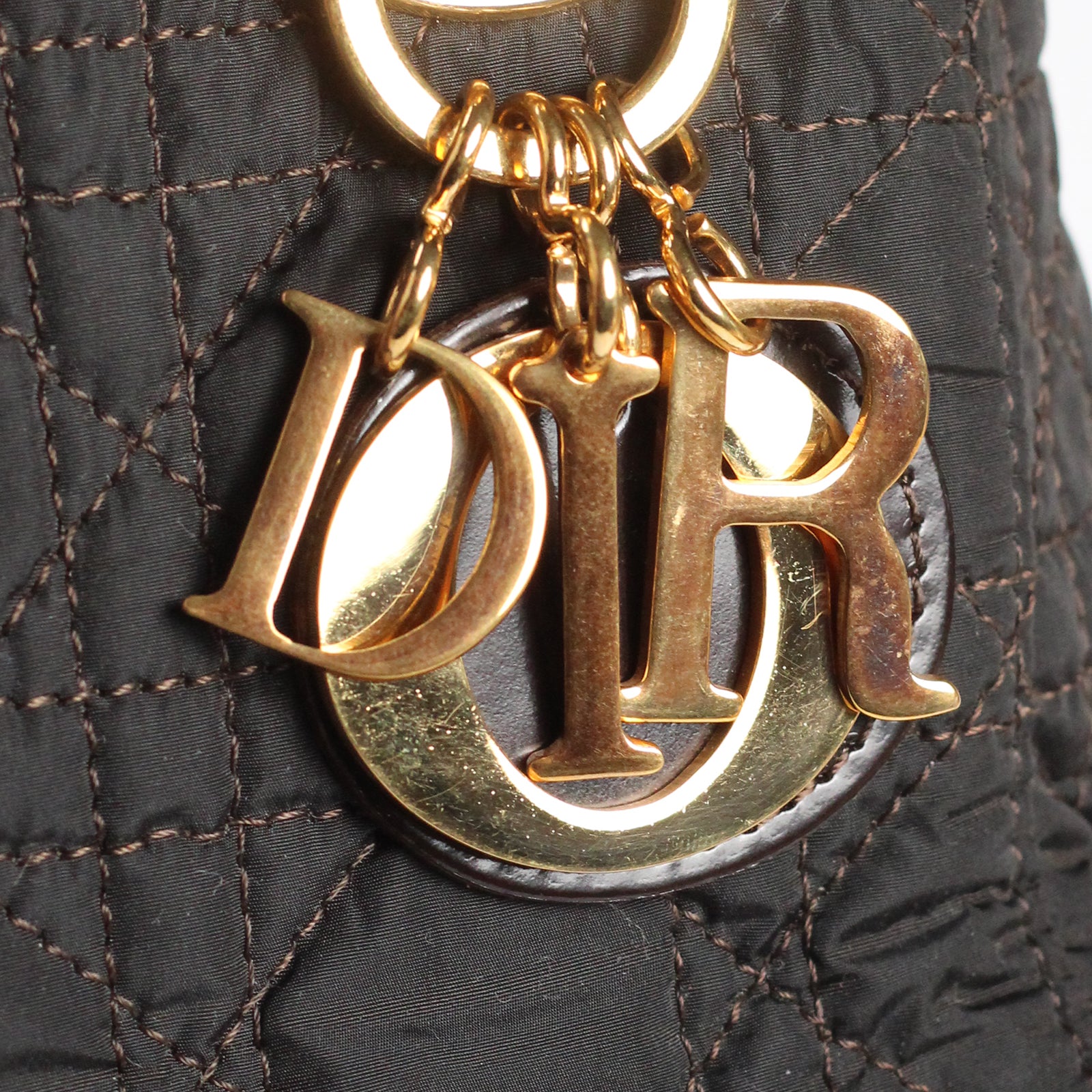 Lady Dior mini en toile