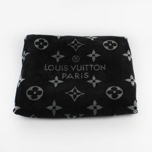 Monogram eclipse bath towel