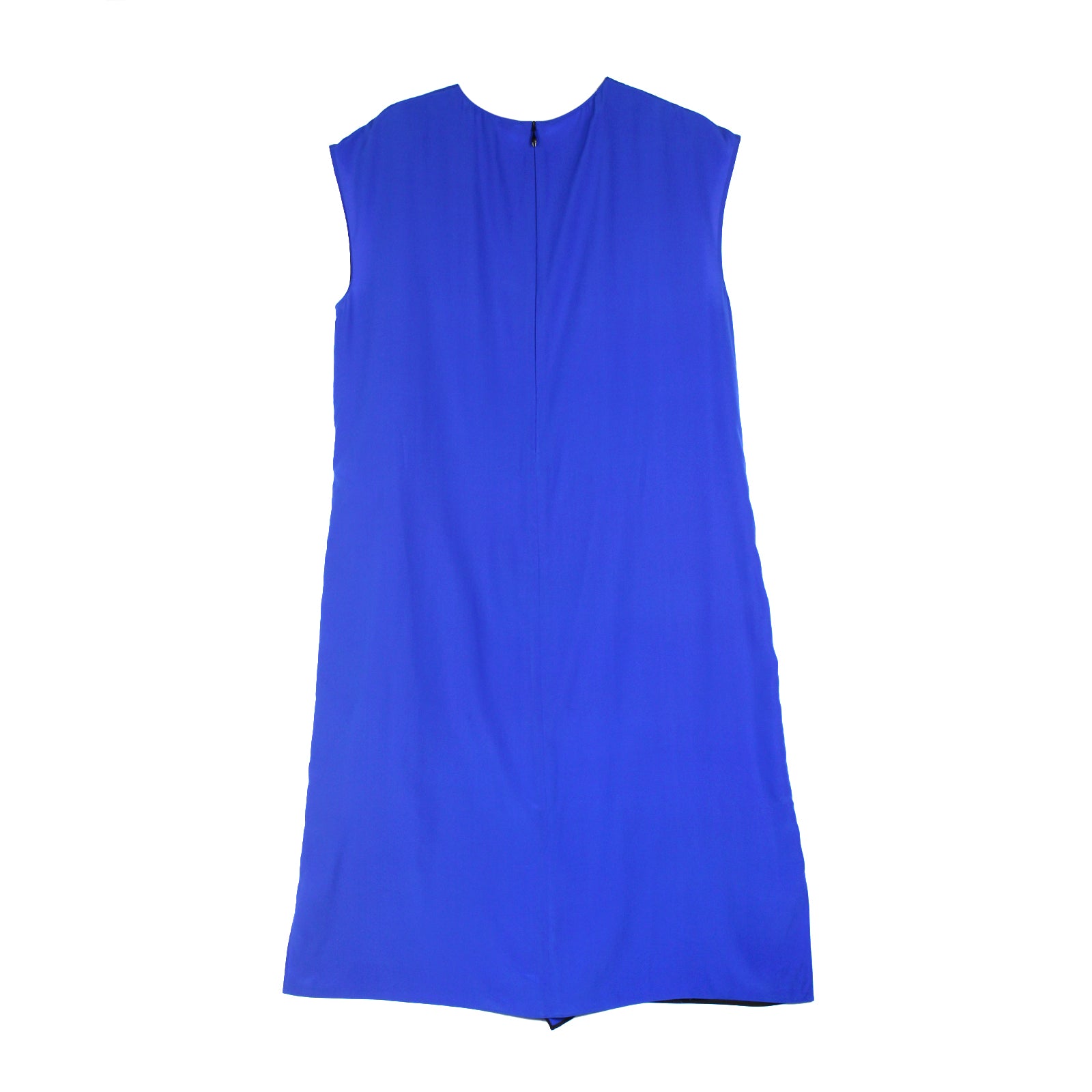 Sleeveless dress with fringe (T40)