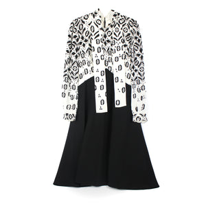Long Sleeve Logo Dress (T40)