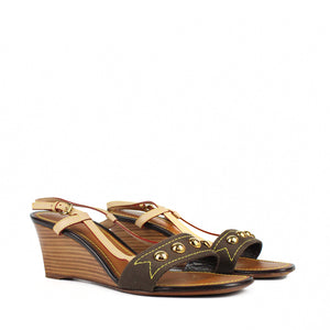 Vintage wedge pumps (T38)