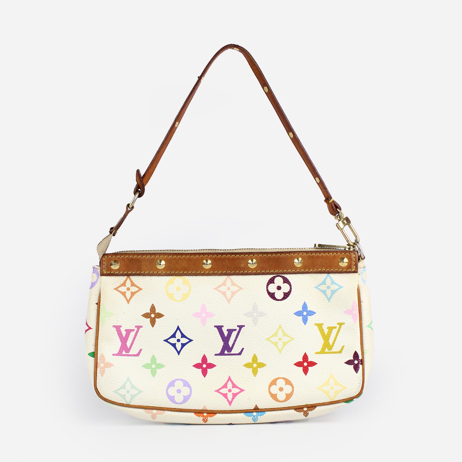 LV x Takashi Murakami handbag clutch